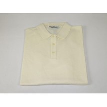 Mens PRINCELY Soft Merinos Wool Sweater Knits Lightweight Polo 1011-40 Ivory image 8