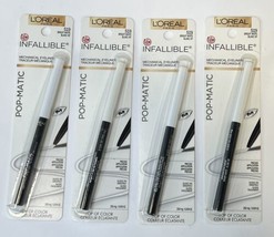 4 Pack L&#39;Oreal Paris Infallible Pop-Matic Mechanical Eyeliner 519 Bright... - $10.00