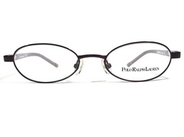Polo Ralph Lauren 8019 250 Kids Eyeglasses Frames Purple Round 44-17-125 - £33.56 GBP