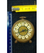 Vintage mechanical desk clock [CLK10104] - $49.00