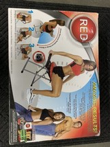 RED FITNESS XL Abdominal Exercise Core Rotation&amp; Resistance Chair Open Box - £73.66 GBP