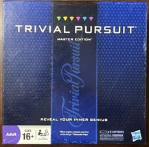 Trivial Pursuit Master Edition - Hasbro 2009 - Complete &amp; Nice Condition - £18.75 GBP