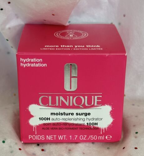 Primary image for Clinique Moisture Surge 100-Hour Auto-Replenishing Hydrator - 1.7 oz/50 ml - NIB