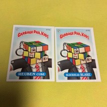 1987 Topps Garbage Pail Kids Series 7 Reuben Cube 277a Blockhead Blake 2... - $13.95