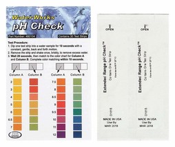 Industrial Test Systems WaterWorks 480104 pH Check, 30 Seconds Test Time... - $11.55