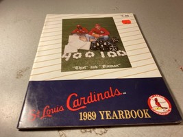 1989 St Louis Cardinals MLB Baseball Yearbook - £7.83 GBP