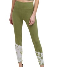 DKNY Womens Tie-Dyed 7/8 Leggings size Medium Color Olive - £46.34 GBP