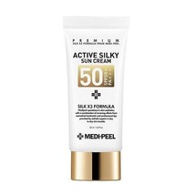 [MEDI-PEEL] Active Silky Sun Cream SPF50+ PA+++ - 50ml Korea Cosmetic - $21.16