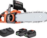 Battery And Charger Not Included. Aivolt 40 V 12&quot; Cordless, And Firewood. - $181.98
