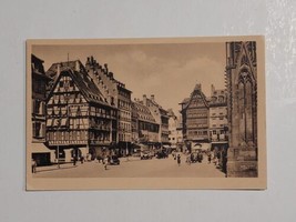 Kammerzel House French Restaurant Antique Postcard Strasbourg France - £9.63 GBP
