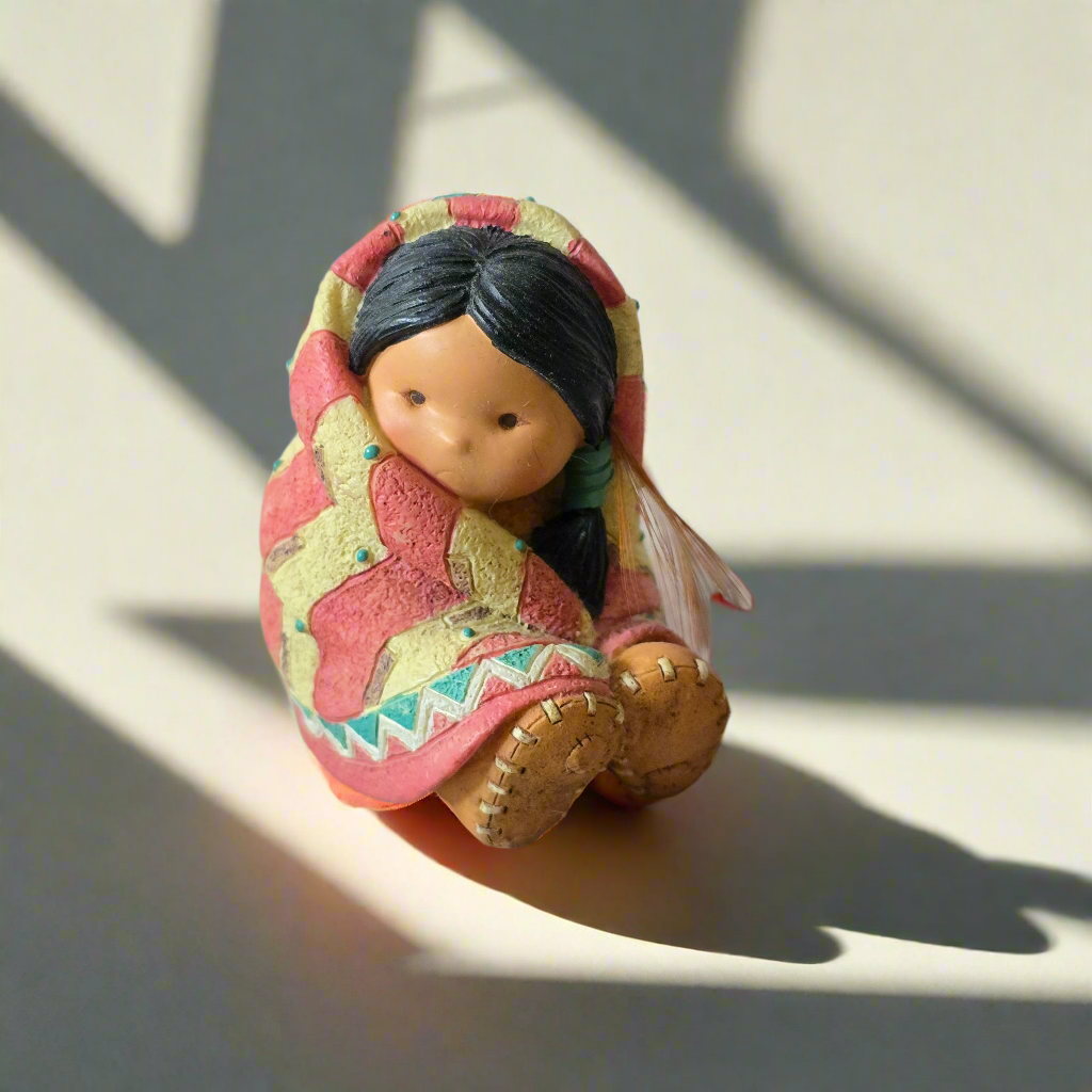 Enesco Friends of the Feather – “Wrapped In Love” – 1994 Figurine (#115649) - $19.80
