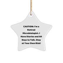 Caution: I&#39;m A Retired Microbiologist. I Have Stories to Tell. Gifts from Friend - £15.07 GBP