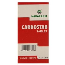 Nagarjuna Cardo Stab Herbal 100 Tablets For Cardiac, Hypertension and In... - $17.08