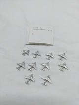 Lot Of (10) C3U4 A6 Metal Miniature Planes 1/2&quot; - £34.91 GBP