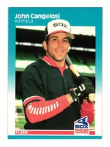 1987 Fleer #489 John Cangelosi Chicago White Sox - £1.11 GBP