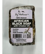 BY NATURES 100% NATURAL AFRICAN BLACK SOAP WITH CHEBE OIL 6.5oz - $5.59