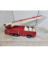 Vintage Tonka Red Metal Fire Truck  Extension Ladder  1970s #13200 VIDEO... - $572.04 MXN