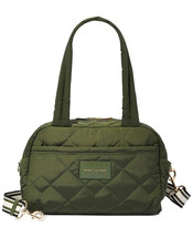 Marc Jacobs Quilted Nylon Small Weekender Travel Bag Dark Green New JL02306068 - £86.11 GBP
