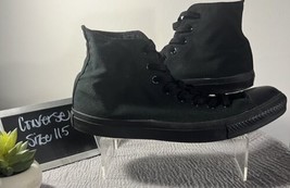 Men&#39;s  Converse  All Black Athletic Sneaker Size 11.5 - £31.67 GBP