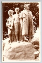 Marietta OH Colonizers Of The West Monument RPPC Real Photo Postcard X23 - £15.77 GBP