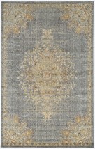 9 X 13 Slate Gray Wool Handmade Area Rug - €1.673,61 EUR