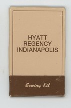 Hyatt regency Indianapolis pocket sewing kit complete  Vintage - £15.79 GBP