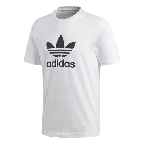 adidas Originals Men Trefoil Tee T-Shirt CW0710 White Size Small Item image 4