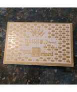 VTG MCM Georges Briard Floral Gold Glass Trays Persian Garden 4 In Origi... - $1,418.69 MXN
