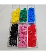 Set Of (6) Risk Player Pieces Red Blue Black Red Pink Green Yellow - $17.51 CAD