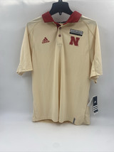 Adidas Nebraska Climachill Ss Polo AT3465 Men&#39;s Size L - $49.99