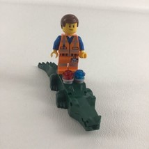 Lego Movie Minifigs Alligator Croc Mini Action Figures Bad Cop&#39;s Pursuit Toy  - £13.10 GBP