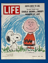 LIFE Magazine March 17, 1967, Peanuts Charles Schulz, Charlie Brown, Jimmy Hoffa - £31.68 GBP