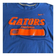 Nike Team Dri-Fit University of Florida Gators Football T-shirt Large Bl... - £22.05 GBP