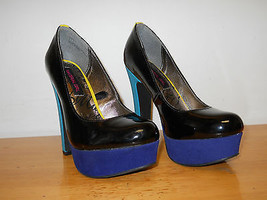Material Girl New Store Display Model Womens Alli Platform Heels 6.5 M S... - $58.41