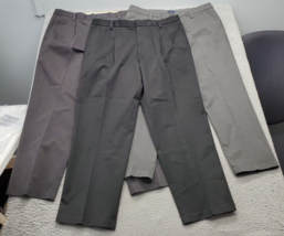 Lot Of 3 DOCKERS Dress Pants Men 38x30 Multi Classic Fit Flat Front Straight Leg - $37.04