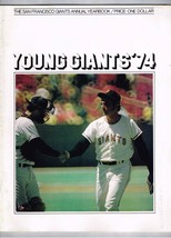 1974 MLB SAN FRANCISCO GIANTS Yearbook Baseball Bonds Maddox Matthews Mo... - $64.35