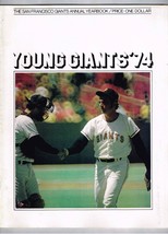 1974 Mlb San Francisco Giants Yearbook Baseball Bonds Maddox Matthews Moffitt - $64.35