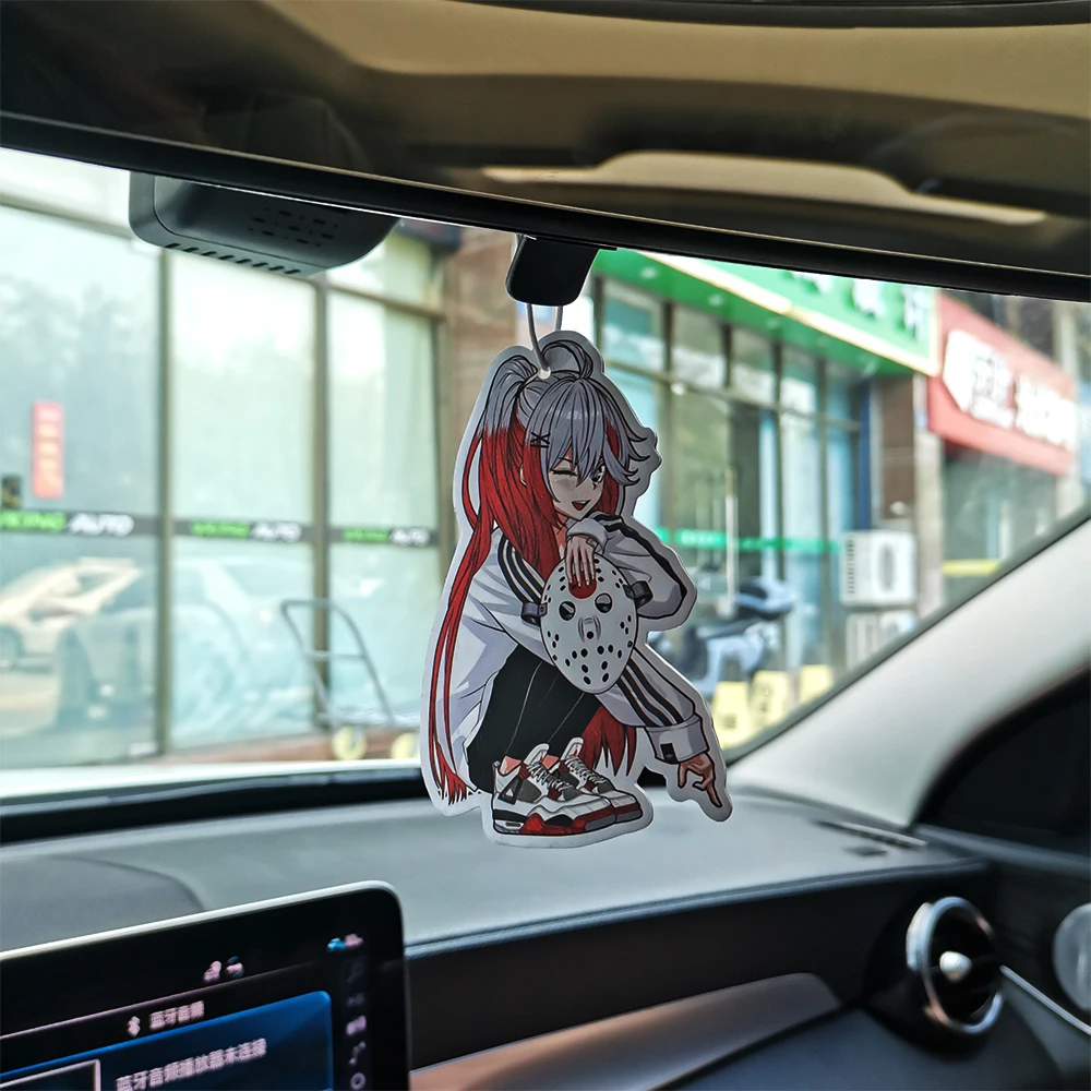JDM Car Air Freshener Japan Cartoon Style Ornament Anime Girl Perfume Ha... - $9.24