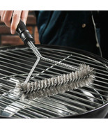 BBQ Grill Cleaning Brush Outdoor Cooking Accessories Stainless Steel Too... - $13.54 CAD