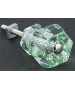 Depression Glass Cabinet Knobs Antique Coke Bottle Green Vintage Set Of 12 - $1,226.32 MXN