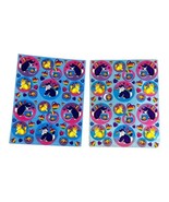 1990s Lisa Frank Vintage Stickers: Circle Cats Hearts Lot Of 2 S214 Cats... - £25.73 GBP