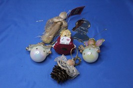 Angel Ornaments in a Bundle for Christmas or Collection Set of 6 - $9.28