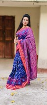 Sambalpuri Ethnic Handloom Cotton Saree - Wedding &amp; Party Wear for Women - $1,306.09 MXN