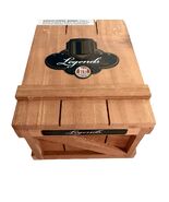 Drew Estate Legends Robusto Wooden Cigar Box Crate Style Storage Box Nic... - $27.00