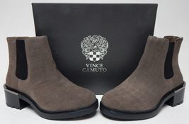 Vince Camuto Kelivena Size US 9 M Women&#39;s Suede Croco Chelsea Ankle Boot... - $36.53 CAD