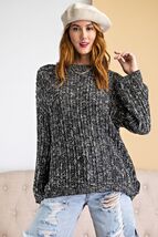 Textured Knitted Sweater - $34.55