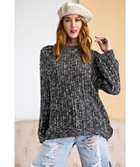 Textured Knitted Sweater - $48.42 CAD