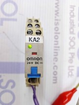 Omron G2R-2-SNI S Plug-in Relay 24V Dc W/ Base Socket - $42.77