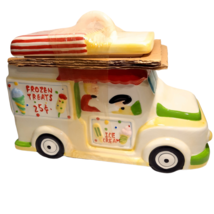 NEW Ice Cream Truck Cookie Jar I scream for Summer Target canister retro... - £24.96 GBP