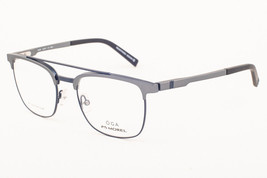 OGA MOREL Dark Gray Eyeglasses 10099O GB 05 53mm French Design - £114.82 GBP
